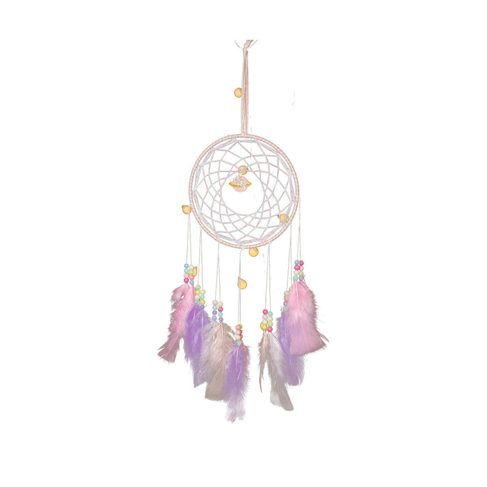 Jewelry WholesaleWholesale Feather Iron Hoop Dreamcatcher JDC-DC-LZ046 Dreamcatcher 联缀 %variant_option1% %variant_option2% %variant_option3%  Factory Price JoyasDeChina Joyas De China