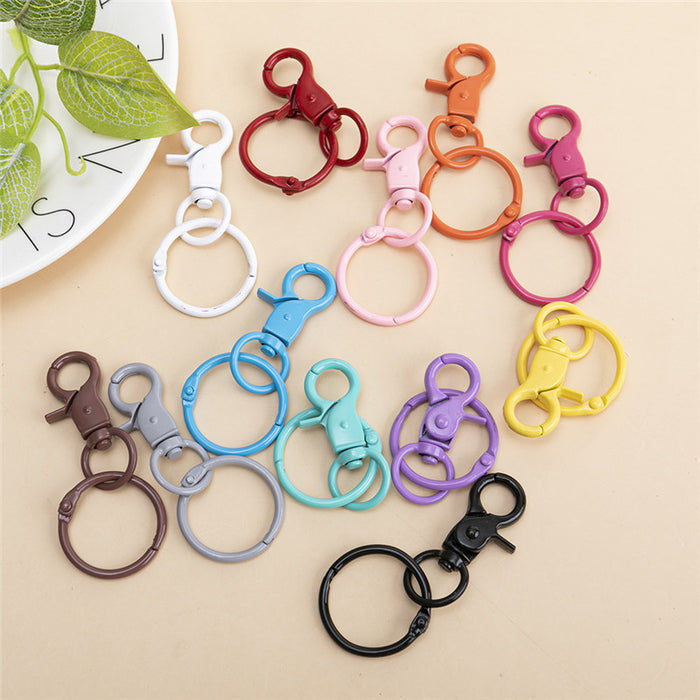 Wholesale Lobster Clasp Keychain Bulk Alloy DIY MOQ≥2 JDC-KC-HeYu009