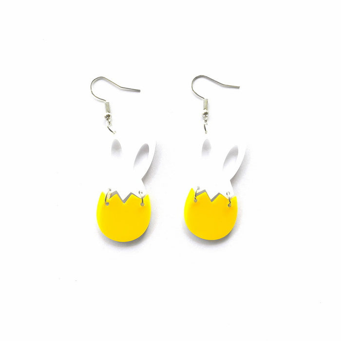 Jewelry WholesaleWholesale Easter Cute Easter Egg Bunny Earrings JDC-ES-XUEP007 Earrings 雪帕 %variant_option1% %variant_option2% %variant_option3%  Factory Price JoyasDeChina Joyas De China