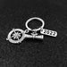 Jewelry WholesaleWholesale Graduation Season Stainless Steel Compass Keychain JDC-KC-Mail003 Keychains 麦伦 %variant_option1% %variant_option2% %variant_option3%  Factory Price JoyasDeChina Joyas De China