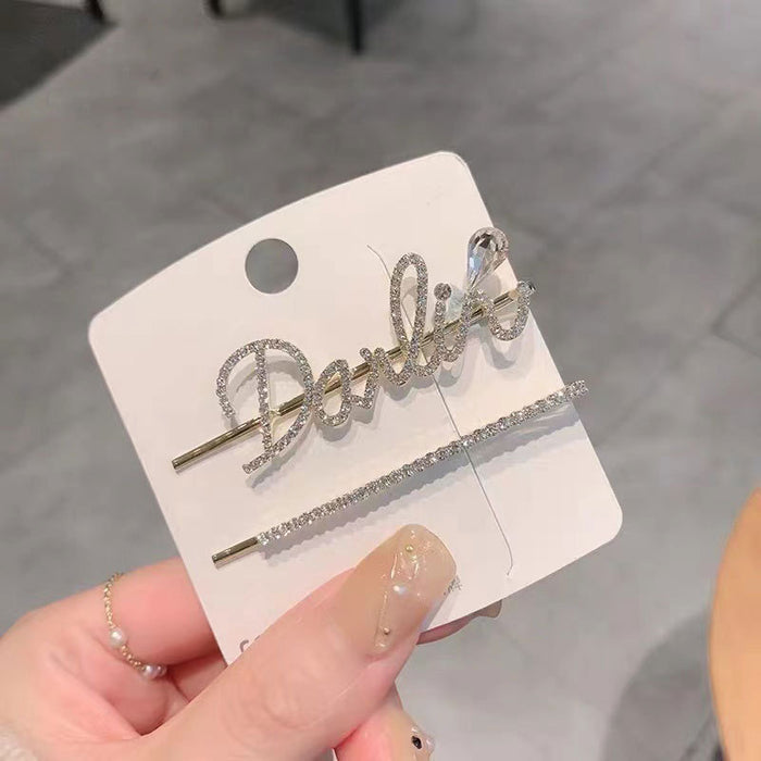 Wholesale Hair Clips Rhinestone Metal JDC-HC-KeZi013