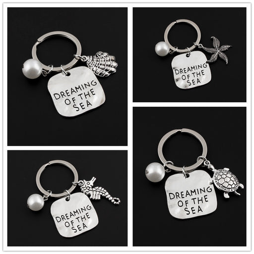 Jewelry WholesaleWholesale Metal Sea Animal Keychain JDC-KC-XiangH011 Keychains 湘怀 %variant_option1% %variant_option2% %variant_option3%  Factory Price JoyasDeChina Joyas De China