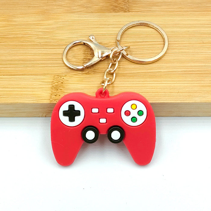 Jewelry WholesaleWholesale Mini Gamepad Keyboard PVC Metal Cartoon Keychain JDC-KC-DY013 Keychains 帝雁 %variant_option1% %variant_option2% %variant_option3%  Factory Price JoyasDeChina Joyas De China