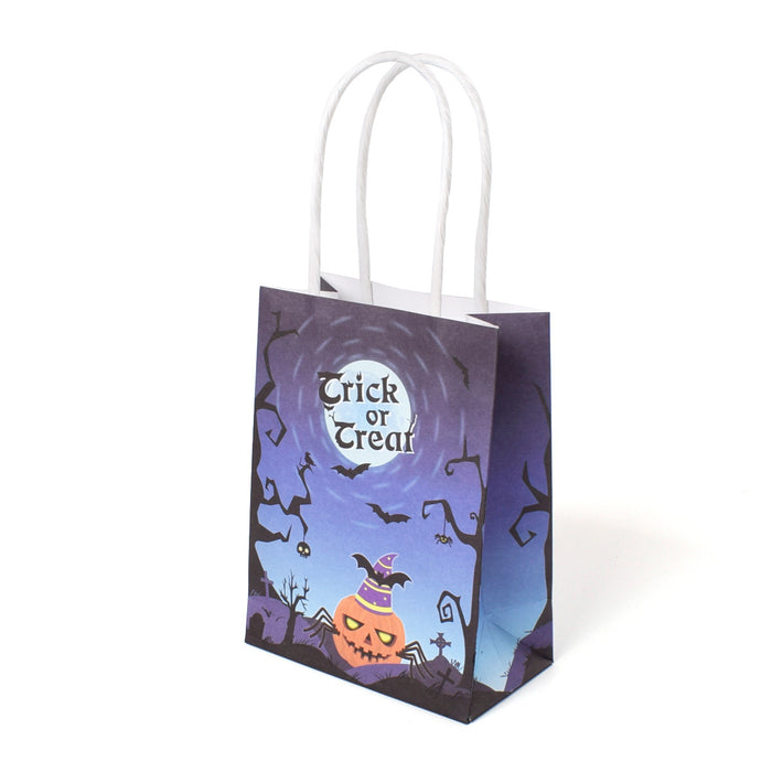 Wholesale Jewelry Packaging White Leather Halloween Gift Bag JDC-JP-HuaiB007