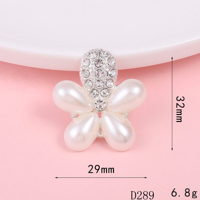 Jewelry WholesaleWholesale slippers zinc alloy hole shoes pearl DIY accessories JDC-DIY-GeL001 DIY 弋恋 %variant_option1% %variant_option2% %variant_option3%  Factory Price JoyasDeChina Joyas De China