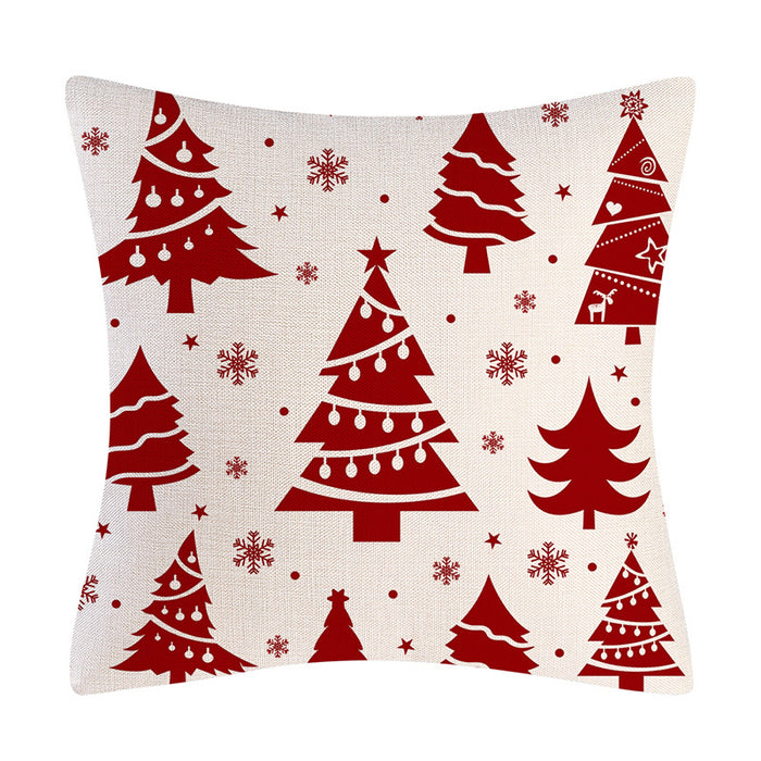 Wholesale Pillowcase Polyester Christmas Home Decor JDC-PW-Mengde001