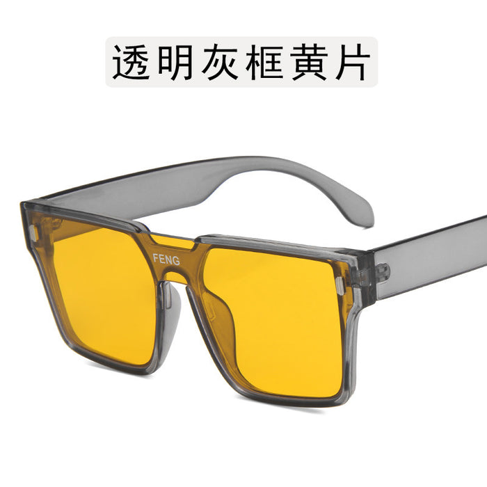 Wholesale one piece big frame kids sunglasses baby windproof JDC-SG-GuangD015