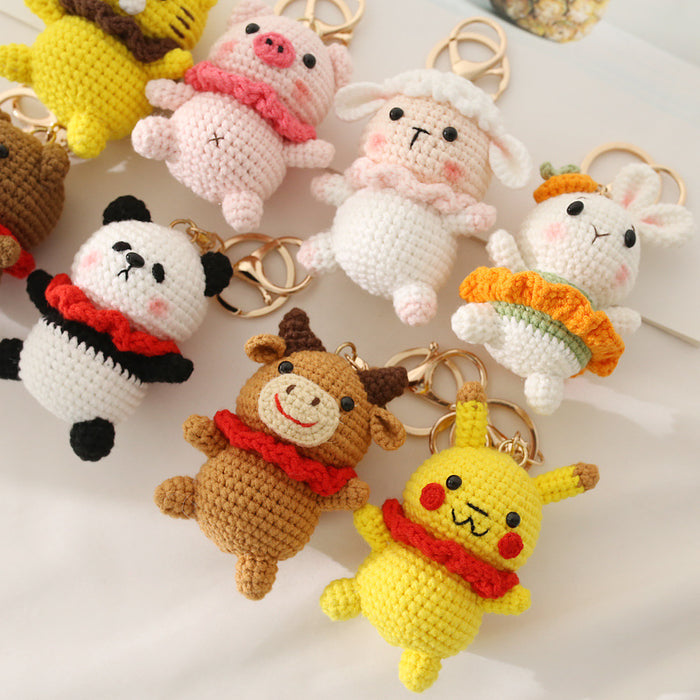 Jewelry WholesaleWholesale release bag fragrant language high-quality hand-woven doll pendant MOQ≥3 JDC-KC-BDXY001 Keychains 布袋香语 %variant_option1% %variant_option2% %variant_option3%  Factory Price JoyasDeChina Joyas De China