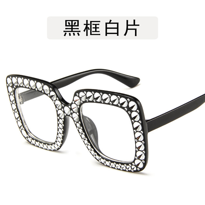 Jewelry WholesaleWholesale Women's Faux Diamond Personality Sunglasses JDC-SG-GuangD012 Sunglasses 光度 %variant_option1% %variant_option2% %variant_option3%  Factory Price JoyasDeChina Joyas De China