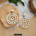 Jewelry WholesaleWholesale Summer Boho Vintage Straw Rattan Braided Earrings JDC-ES-Luox003 Earrings 洛湘 %variant_option1% %variant_option2% %variant_option3%  Factory Price JoyasDeChina Joyas De China