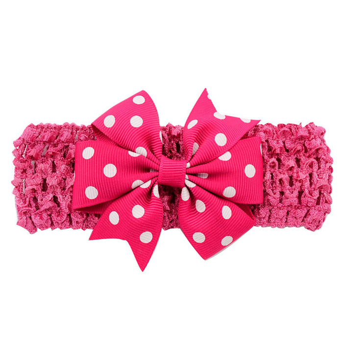 Wholesale Children's Thread Bands Bows Hair Bands MOQ≥2 JDC-HS-WenG001