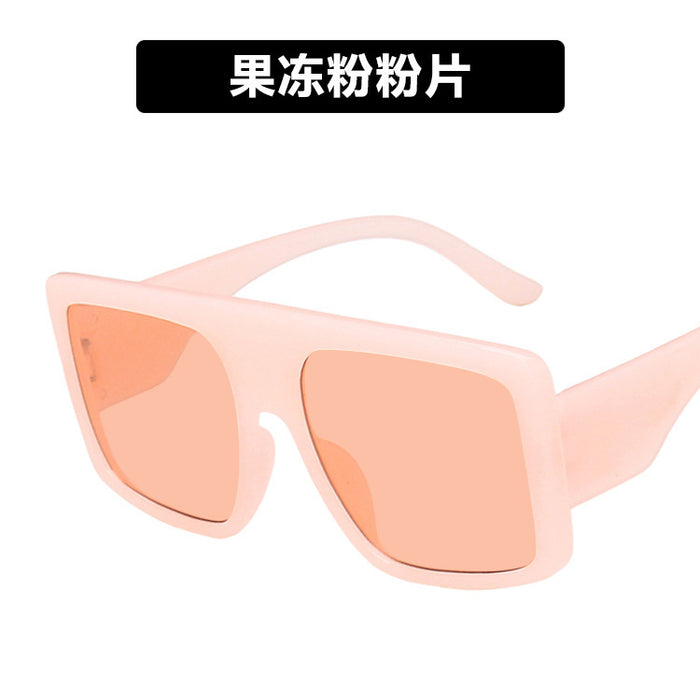 Wholesale Large Frame Sunglasses Mask Retro Personality Street Shooting JDC-SG-KD180