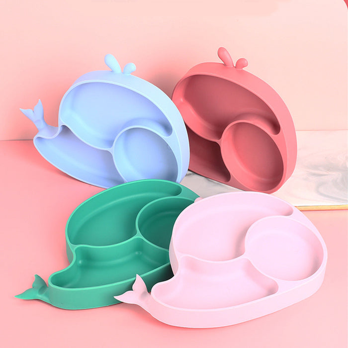 Wholesale Baby Food Grade Silicone Dinner Plate Suction Cup MOQ≥2 JDC-CC-Beixin002