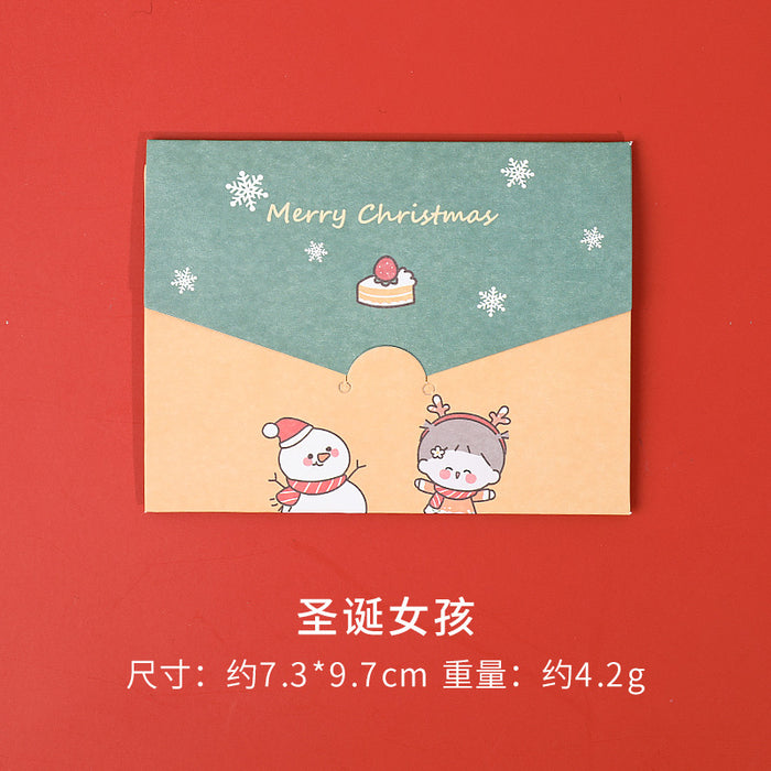 Wholesale Paper Cartoon Christmas Series Greeting Cards JDC-GC-dichen001