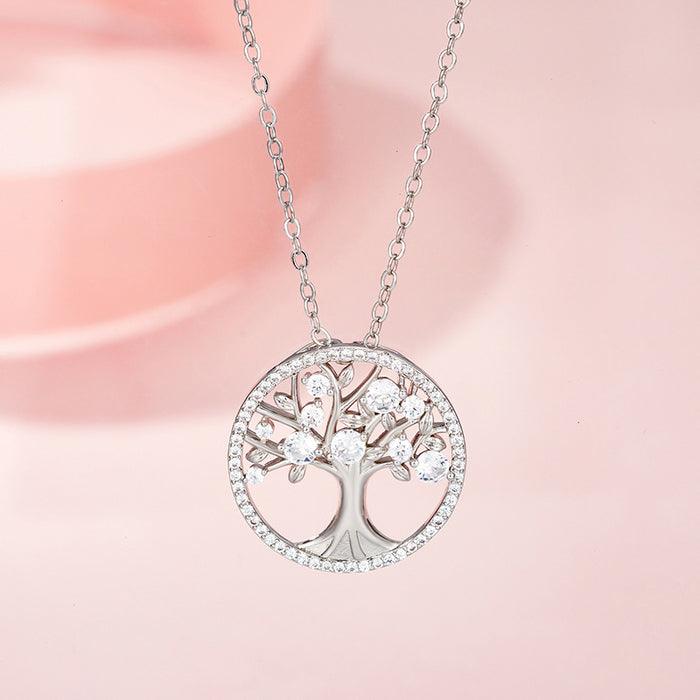 Wholesale Life Tree Necklace Niche Celasm Chain JDC-NE-MLJ001