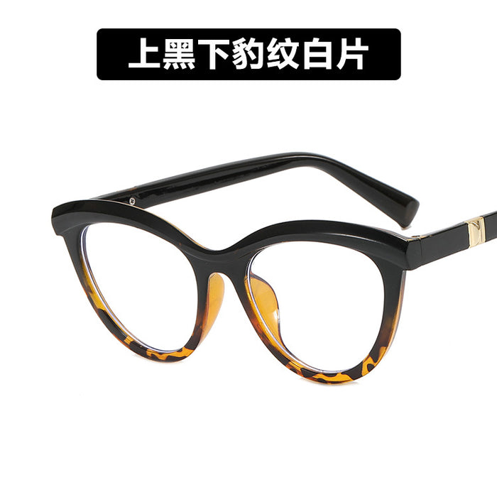 Wholesale cat eye sunglasses eyebrow retro personality concave shape JDC-SG-KD168