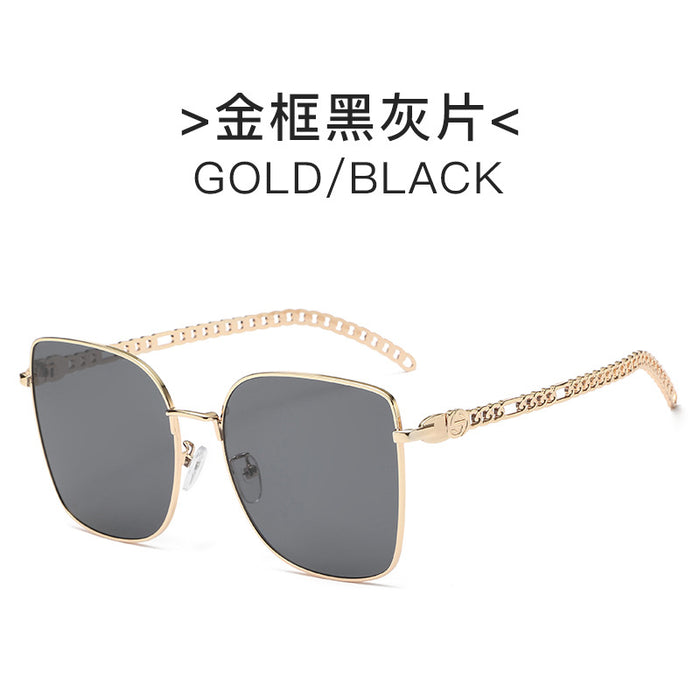 Wholesale Sunglasses Metal Frames Resin Lenses (F) JDC-SG-TaiG011