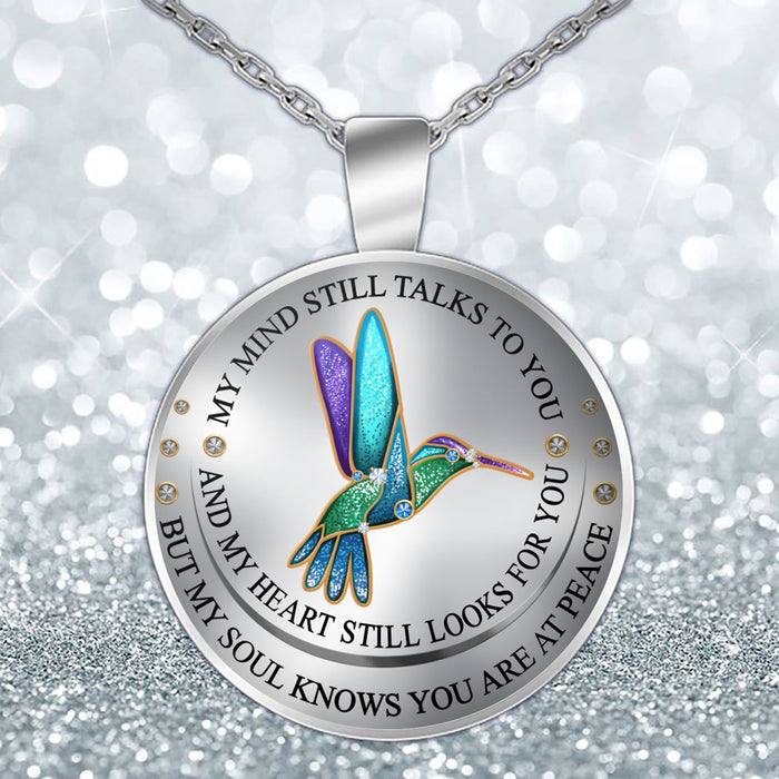 Jewelry WholesaleWholesale Hummingbird Butterfly Dragonfly Time Gemstone Necklace MOQ≥3 JDC-NE-HaoH001 Necklaces 豪瀚 %variant_option1% %variant_option2% %variant_option3%  Factory Price JoyasDeChina Joyas De China