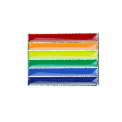 Jewelry WholesaleWholesale Rainbow Brooch Love Rainbow Flag Alloy Badge Brooch JDC-BC-KuSHan001 Brooches 酷闪 %variant_option1% %variant_option2% %variant_option3%  Factory Price JoyasDeChina Joyas De China