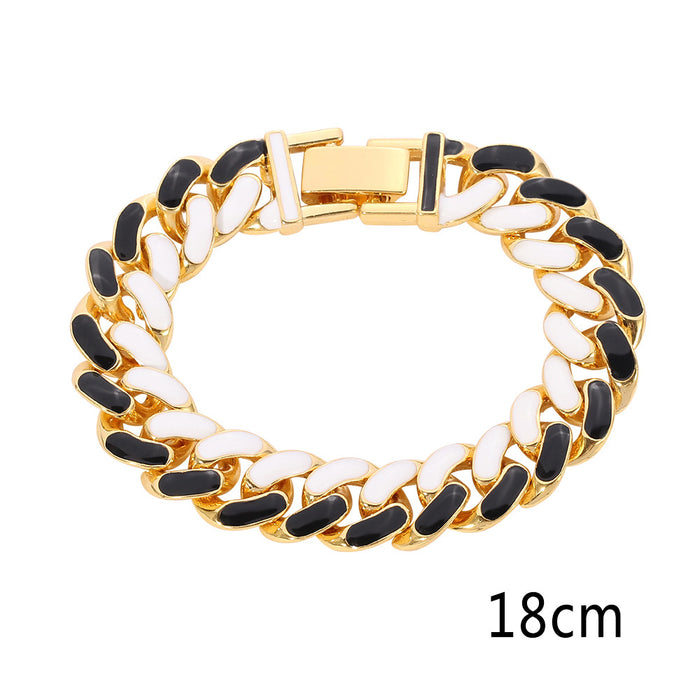 Wholesale Men's Personality Cuban Jewelry Full of Diamonds JDC-BT-ShaoH006