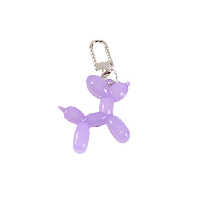 Wholesale Keychains Acrylic Cute Jelly Balloon Dog JDC-KC-YChen009