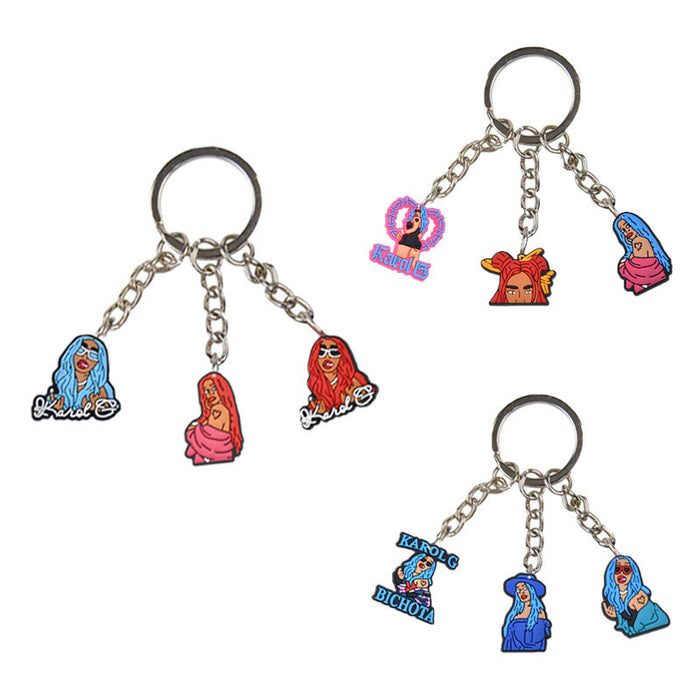 Wholesale Keychains PVC Cute Cartoon Anime(M) MOQ≥10 JDC-KC-BZYH002