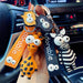 Jewelry WholesaleWholesale creative cartoon eye-popping giraffe keychain JDC-KC-Yaoyun007 Keychains 瑶韵 %variant_option1% %variant_option2% %variant_option3%  Factory Price JoyasDeChina Joyas De China