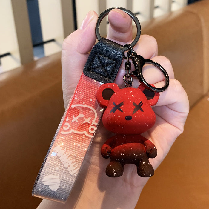 Jewelry WholesaleWholesale Resin Color Changing Bear Keychain JDC-KC-YiChang003 Keychains 依昌 %variant_option1% %variant_option2% %variant_option3%  Factory Price JoyasDeChina Joyas De China