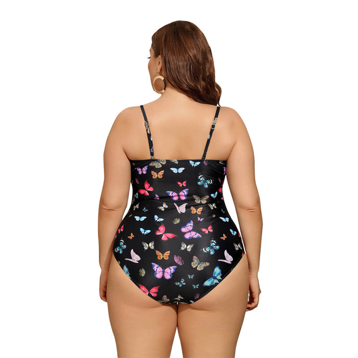 Jewelry WholesaleWholesale large size butterfly printing coated swimsuit bikini JDC-SW-YSha002 Swimwear 燕莎 %variant_option1% %variant_option2% %variant_option3%  Factory Price JoyasDeChina Joyas De China