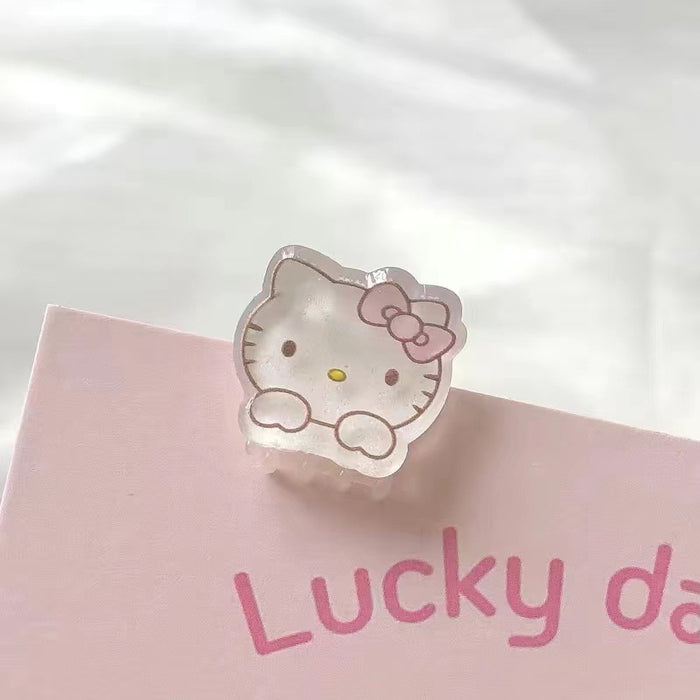 Jewelry WholesaleWholesale Cartoon Mini Kitty Bunny HairPin JDC-HC-BL003 Hair Clips 冰澜 %variant_option1% %variant_option2% %variant_option3%  Factory Price JoyasDeChina Joyas De China