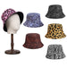 Jewelry WholesaleWholesale Leopard Zebra Snake Print Polyester Bucket Hat MOQ≥2 JDC-FH-SCai001 Fashionhat 丝彩 %variant_option1% %variant_option2% %variant_option3%  Factory Price JoyasDeChina Joyas De China