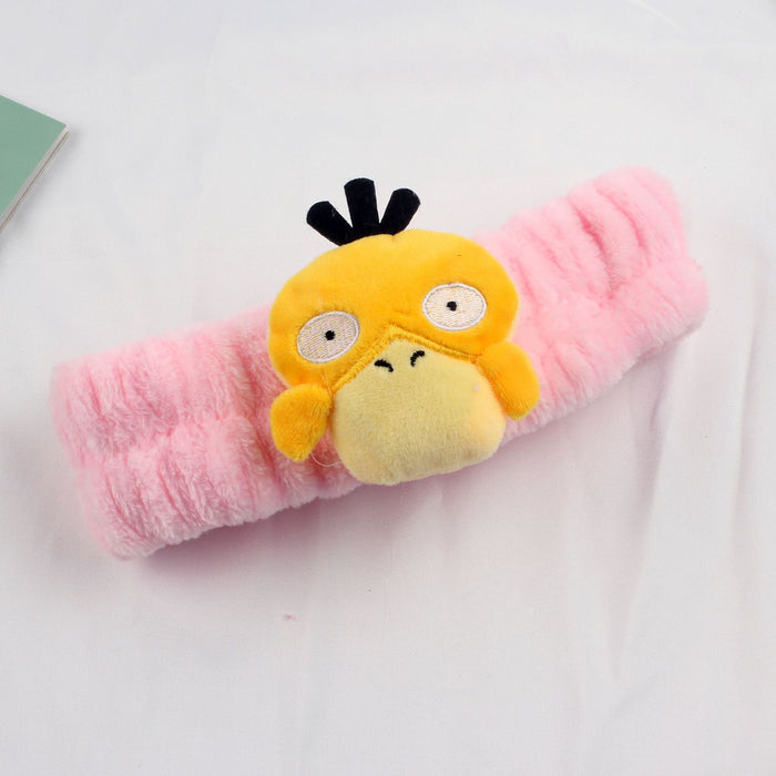 Wholesale reachable duck makeup hair band cute cartoon face wash headband JDC-HD-HanZhan001