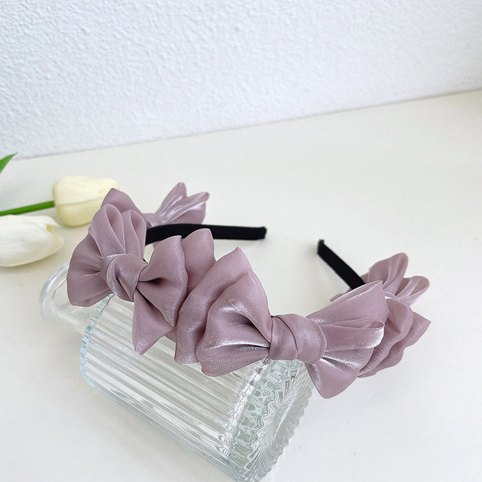 Wholesale art pleated headband temperament headband hairpin MOQ≥2 JDC-HD-YYang013