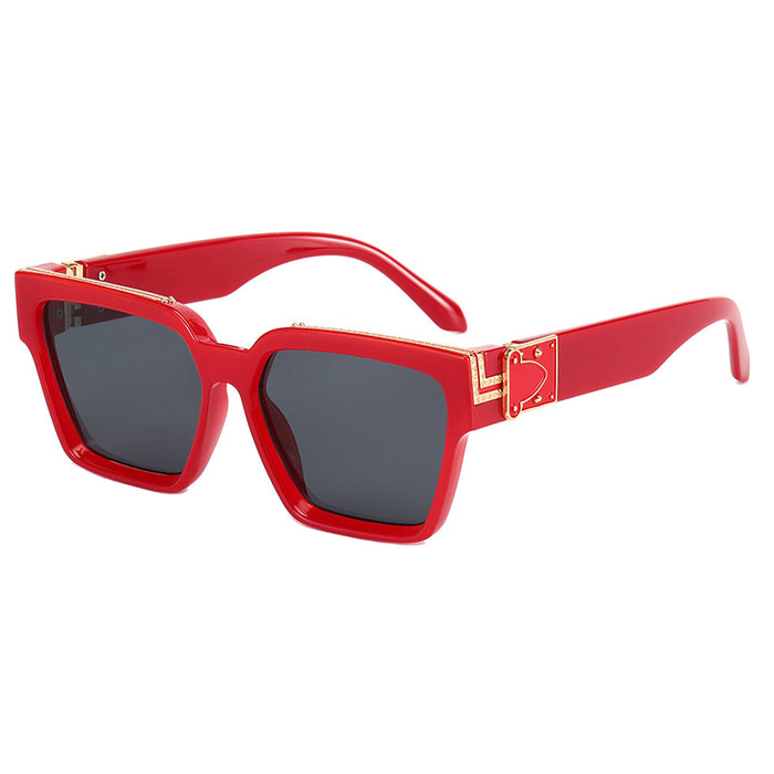 Wholesale Square Large Frame AC Lens Sunglasses JDC-SG-YuH008