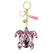 Jewelry WholesaleWholesale Metal Sequin Turtle Keychain MOQ≥2 JDC-KC-QiShi033 Keychains 奇释 %variant_option1% %variant_option2% %variant_option3%  Factory Price JoyasDeChina Joyas De China