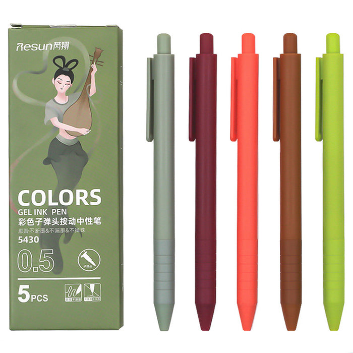 Wholesale Color Plastic Color Bullet Ballpoint Pen MOQ≥2 JDC-BP-Ruix004