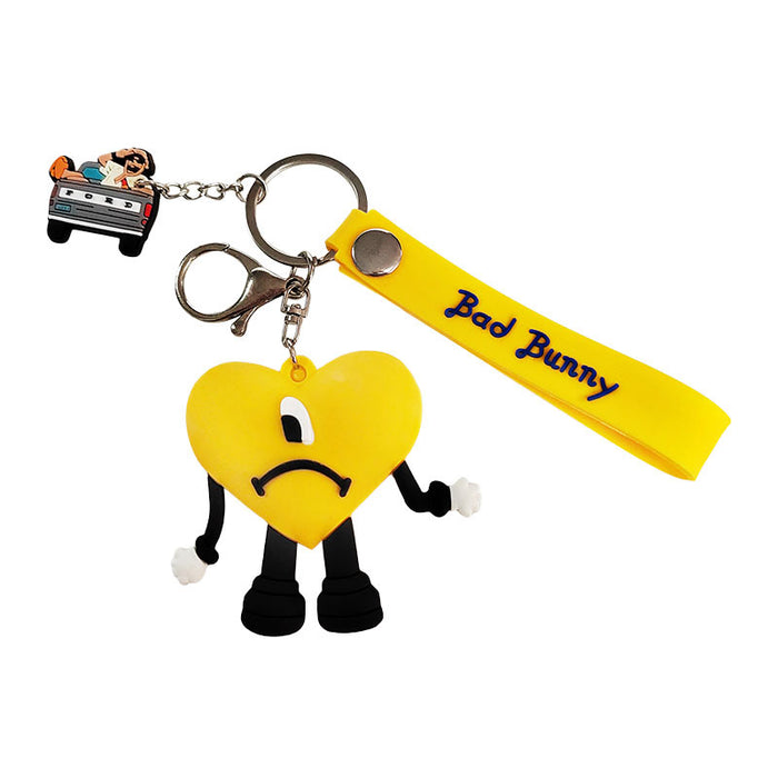 Wholesale Keychains PVC Hardware Love Cute Cartoon (M) MOQ≥5 JDC-KC-MaiQii001