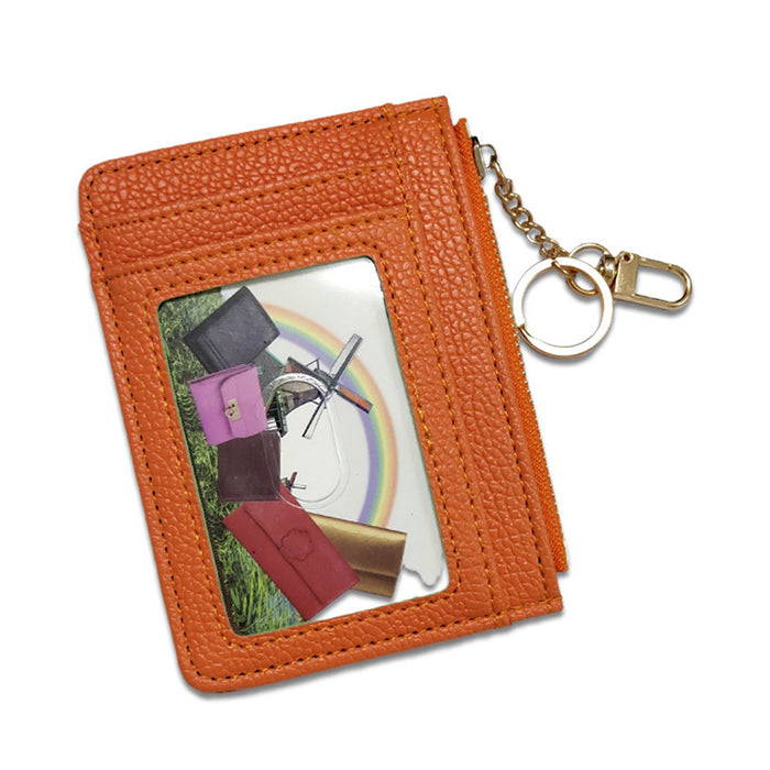 Jewelry WholesaleWholesale PU Leather Card Holder Keychain JDC-KC-XBin001 Keychains 雄彬 %variant_option1% %variant_option2% %variant_option3%  Factory Price JoyasDeChina Joyas De China