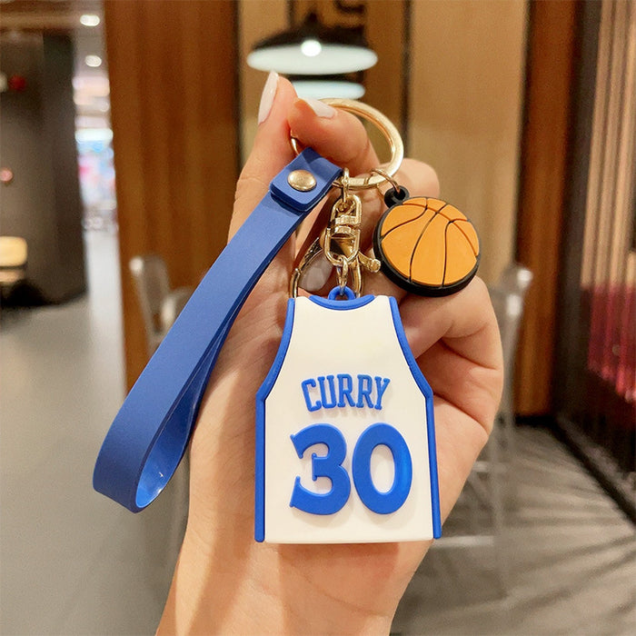 Wholesale Keychains PVC Cute Jersey JDC-KC-MXiong015