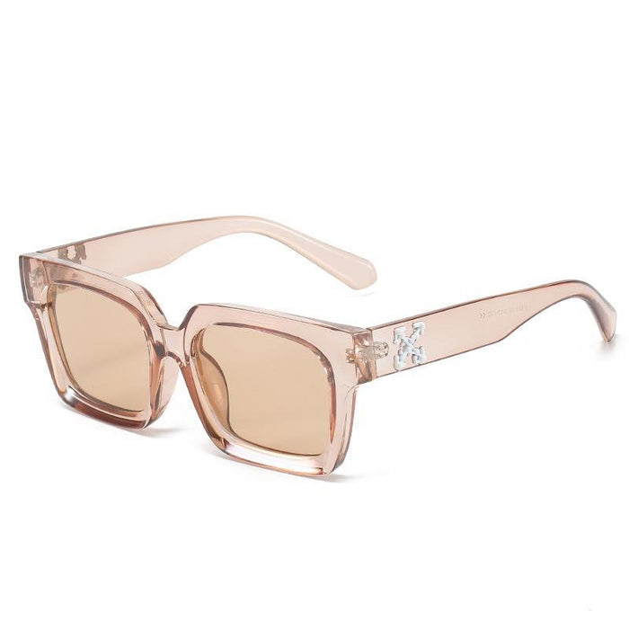 Wholesale Sunglasses PC Retro Square Candy Color (F) JDC-SG-YuX012