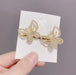 Jewelry WholesaleWholesale Bow Knot Diamond Simple Duck Bill Hair Clip JDC-HC-Muran003 Hair Clips 慕苒 %variant_option1% %variant_option2% %variant_option3%  Factory Price JoyasDeChina Joyas De China