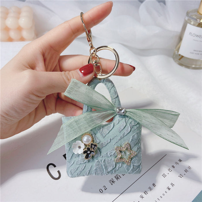 Wholesale Lace Bag Shape Keychain JDC-KC-LX049