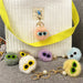 Jewelry WholesaleWholesale Cute Plush Pearl Glasses Hairball Doll Keychain JDC-KC-KaiY004 Keychains 凯月 %variant_option1% %variant_option2% %variant_option3%  Factory Price JoyasDeChina Joyas De China