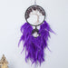 Jewelry WholesaleWholesale Purple Gravel Tree of Life Iron Ring Feather Dreamcatcher MOQ≥2 JDC-DC-LZ044 Dreamcatcher 联缀 %variant_option1% %variant_option2% %variant_option3%  Factory Price JoyasDeChina Joyas De China