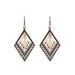 Jewelry WholesaleWholesale vintage teardrop shaped hand-woven Miyuki rice beads series earrings JDC-ES-HH004 Earrings 汉虹 %variant_option1% %variant_option2% %variant_option3%  Factory Price JoyasDeChina Joyas De China