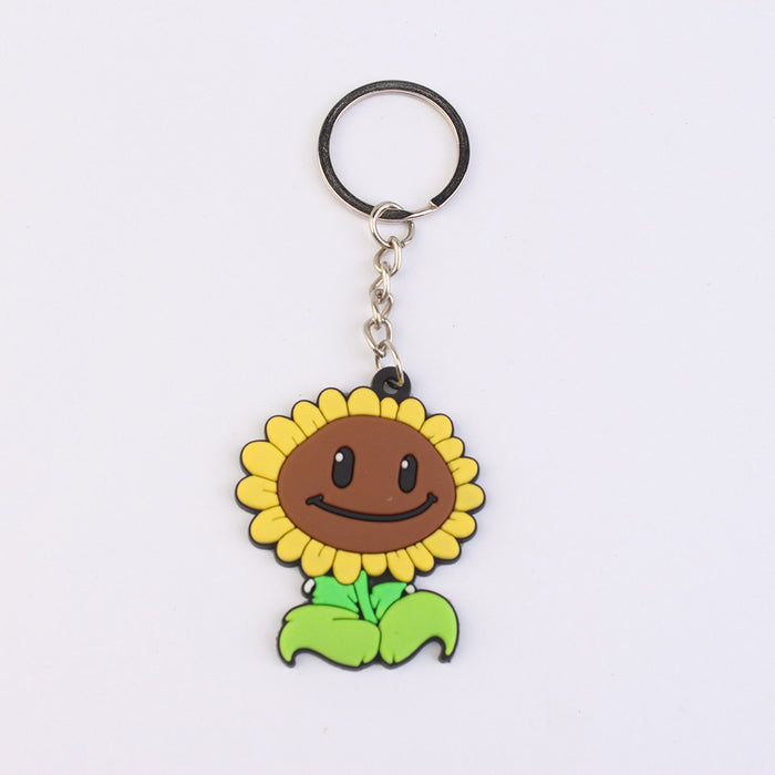 Jewelry WholesaleWholesale Cartoon Plant Zombie Keychain JDC-KC-Kaop006 Keychains 靠谱 %variant_option1% %variant_option2% %variant_option3%  Factory Price JoyasDeChina Joyas De China