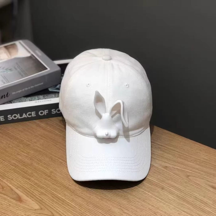 Wholesale Cotton Three Dimensional Rabbit Matte Baseball Hat JDC-FH-DaBo006