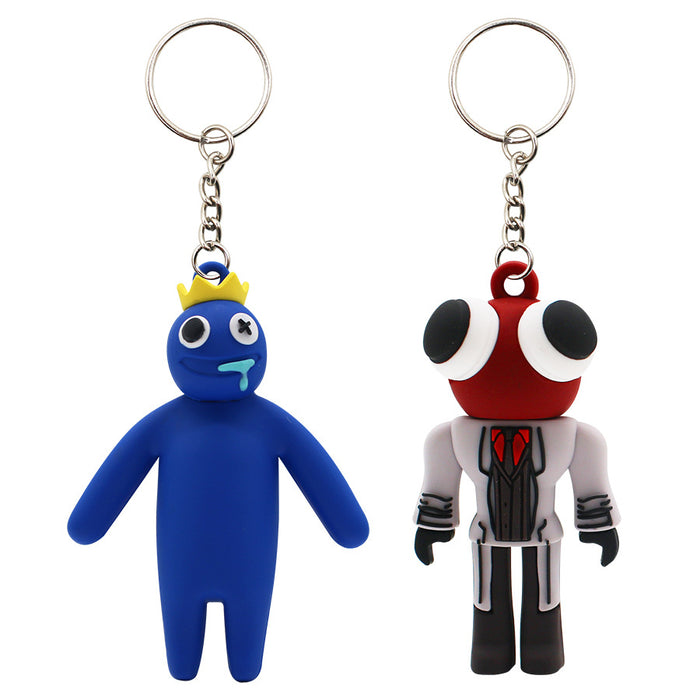 Wholesale Keychain PVC Cute Cartoon Pendant MOQ≥20 (F) JDC-KC-HAn013