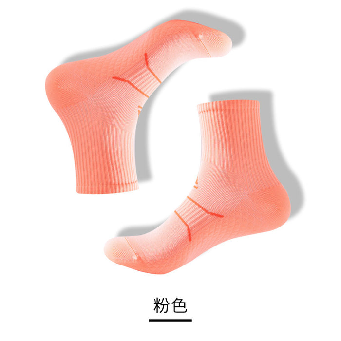 Wholesale spring and summer marathon professional running fitness four seasons pressure sports socks JDC-SK-ManP002