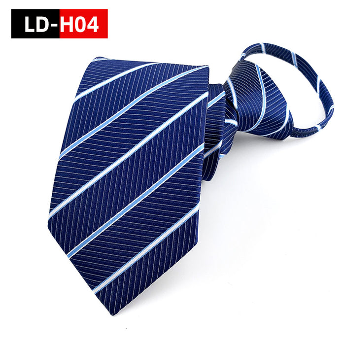 Wholesale Polyester Silk Zipper Tie JDC-TIE-YonF007